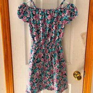 Girls Casual Floral Dress